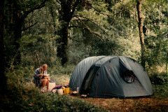 Lager im Wald