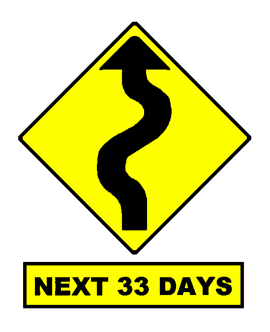 33 Tage Kurven!