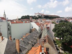 Blick vom Michaelertor über Bratislava
