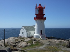 der Leuchtturm von Lindsnes