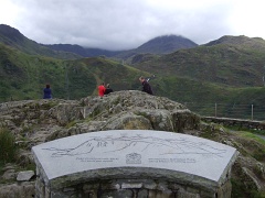 Der Mount Snowdon ist gerade nicht zu sehen