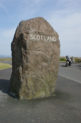 Schließlich musste Schottland wieder verlassen werden