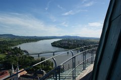 Blick von der Kuppel der Kathedrale von Esztergom