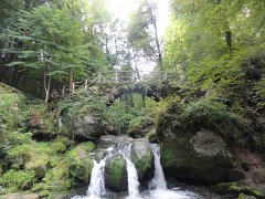 Wasserfall am Schiessentümpel