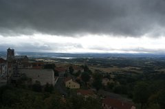 Blick aus dem Hotelfenster