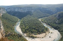 Schleife der Ardèche