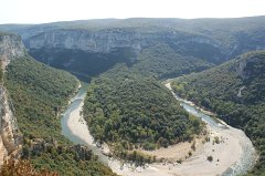 Schleife der Ardèche